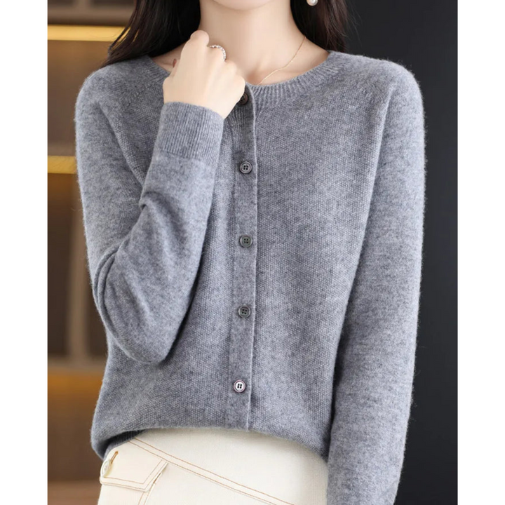 Dandara | Cardigan à Boutons Manches Longues pour Femme