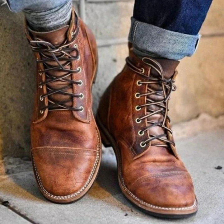 Leonard | Bottes Vintage Premium avec Durabilité Robuste pour Hommes