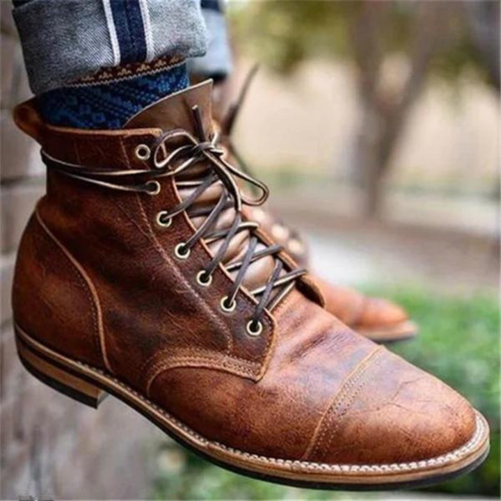 Leonard | Bottes Vintage Premium avec Durabilité Robuste pour Hommes