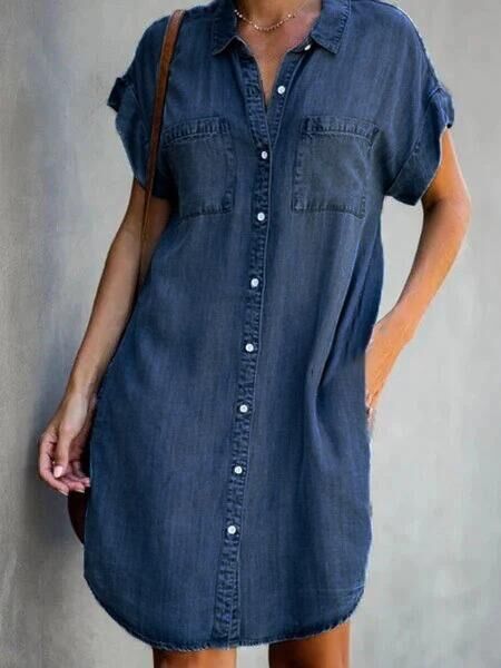 Solange | Robe denim urbaine