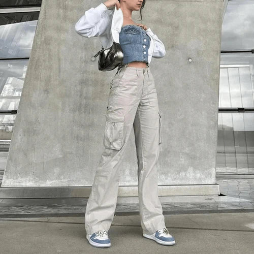 Joelle | Pantalon Cargo Élégant au Design Fonctionnel pour Femmes