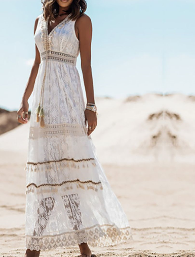 Marilyne | Robe longue boho