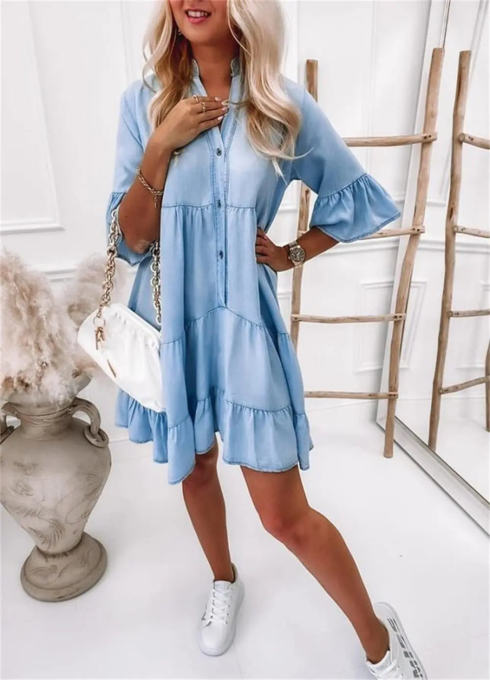 Emma | Robe en Denim pour Femmes