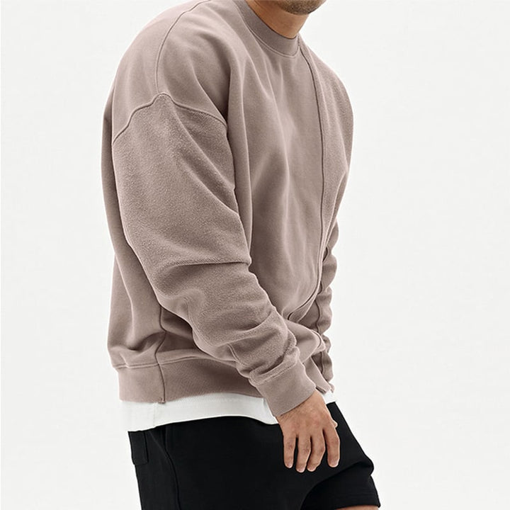 Zayne | Pull-over Classique à Col Rond pour Homme