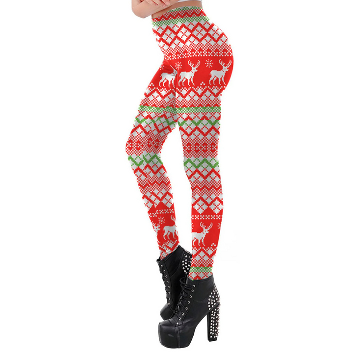 Laura | Leggings de Noël festifs et confortables pour femmes