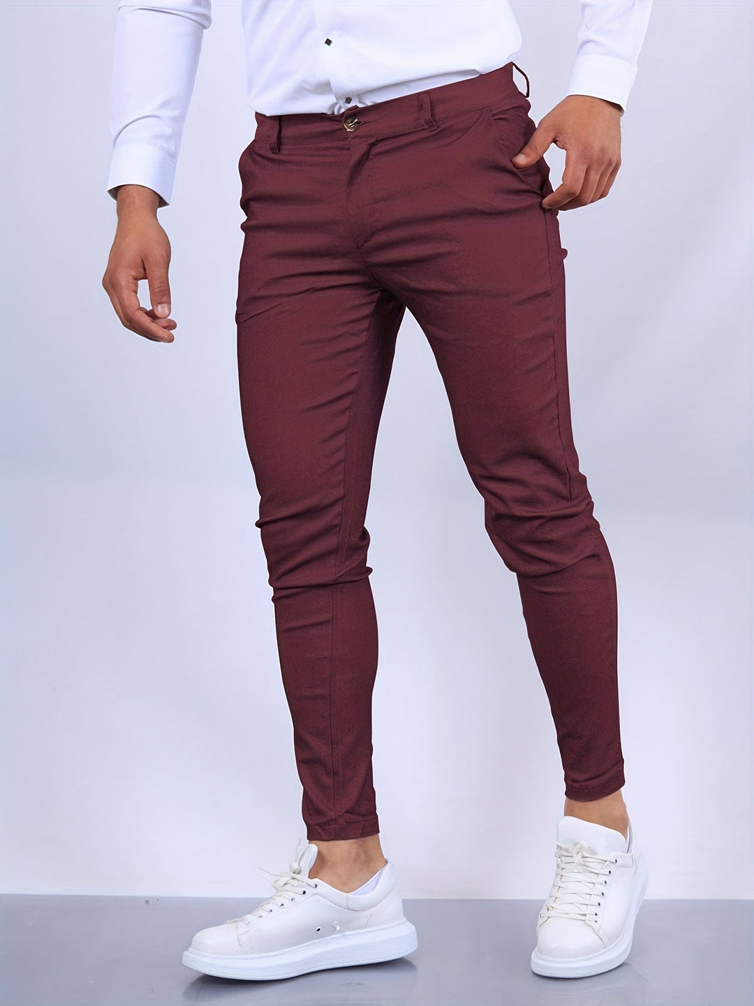 Elvis | Pantalon Slim Fit Business pour Homme