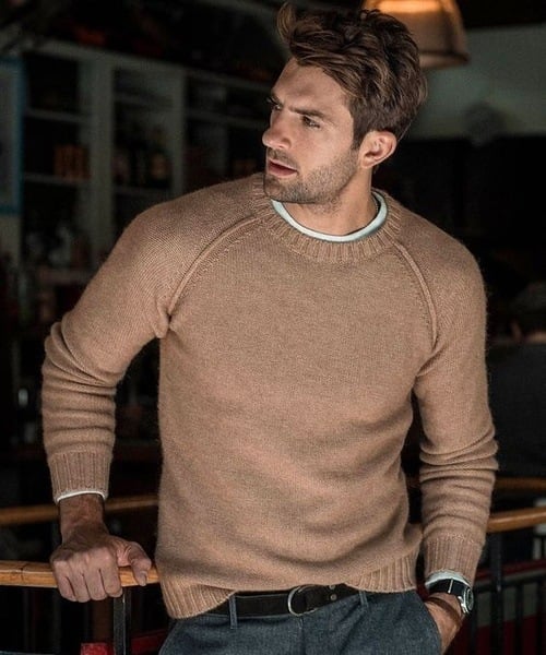 Izael | Pull Décontracté en Tricot Luxueusement Doux pour Hommes