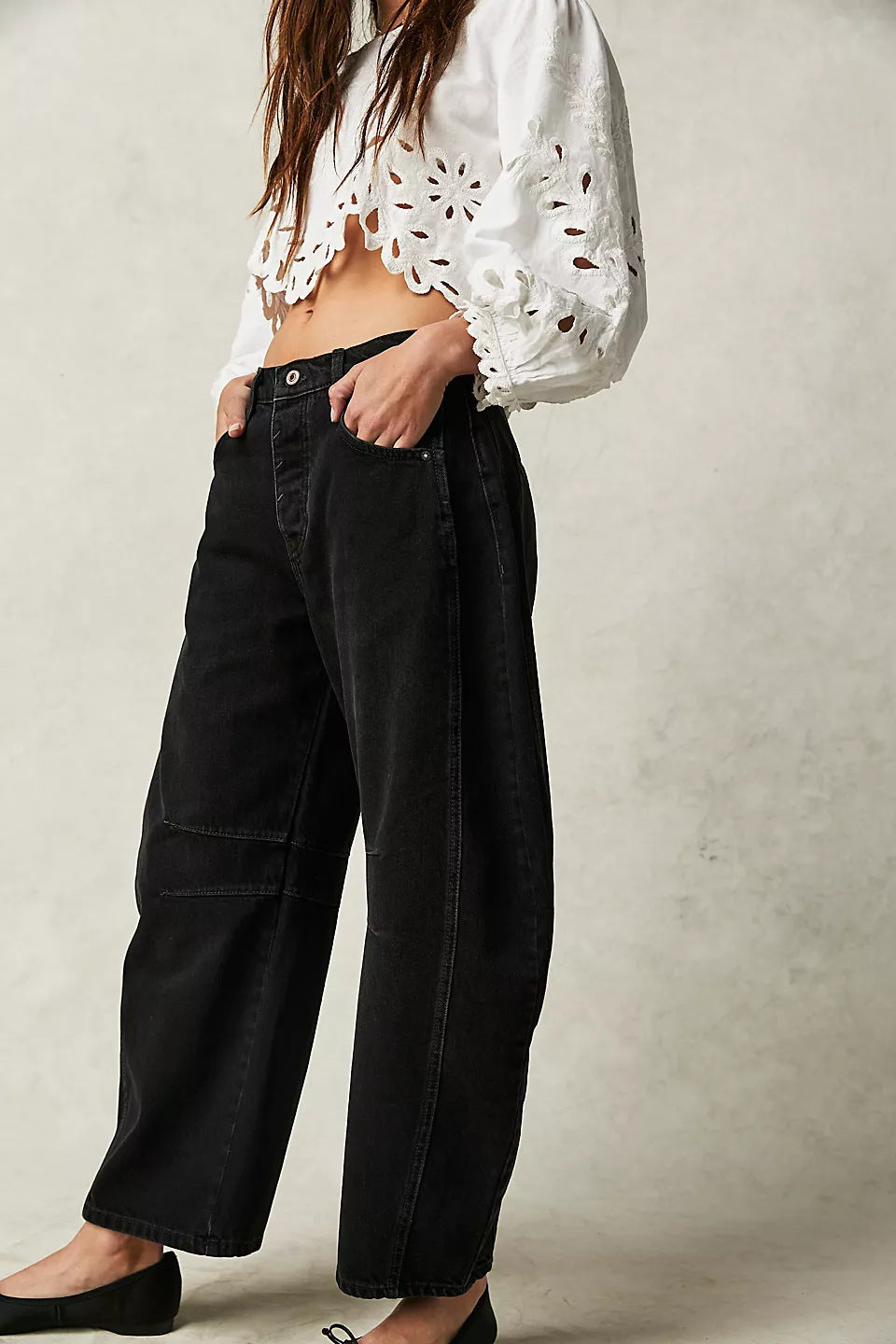 Sawda | Pantalon Ample Décontracté Vintage pour Femme