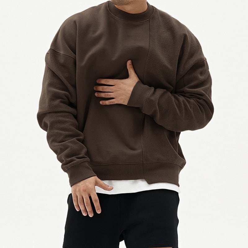 Zayne | Pull-over Classique à Col Rond pour Homme