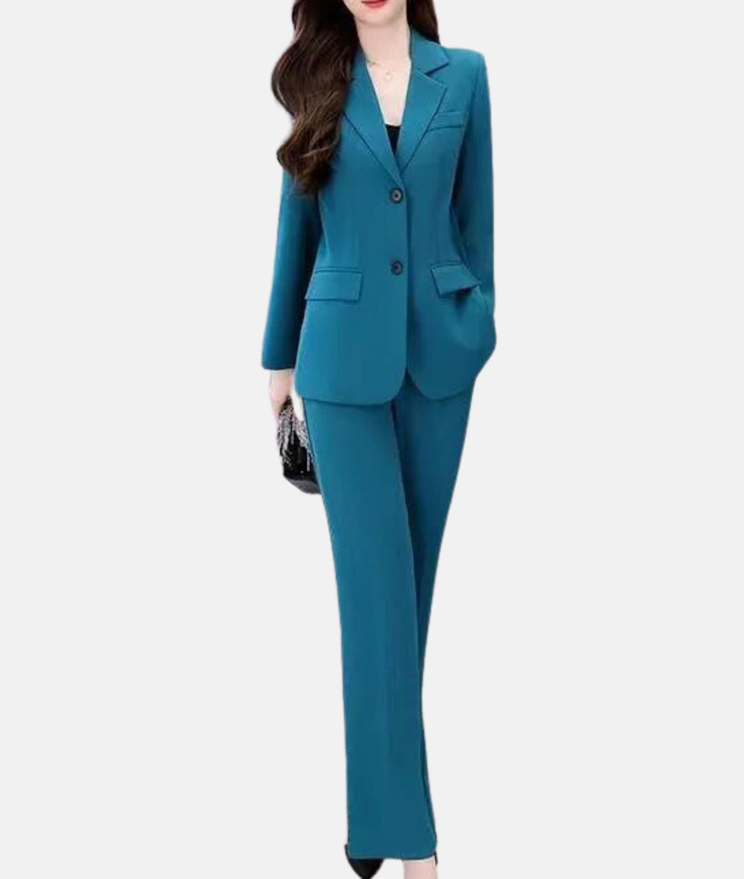 Sally | Ensemble Pantalon Élégant avec Blazer Tailleur pour Femme