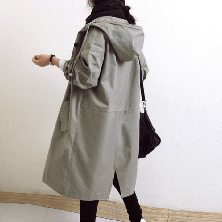 Sanne | Trench-coat Femme Coupe-Vent et Imperméable