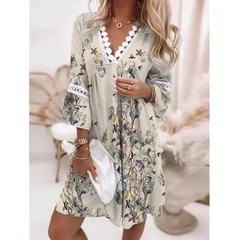 Olympe | Robe d'Été Breezy Blooms