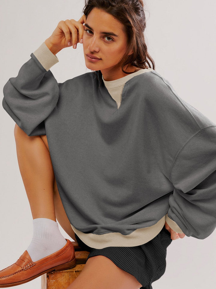 Ariyah | Pull Overdémesuré Décontracté Femme