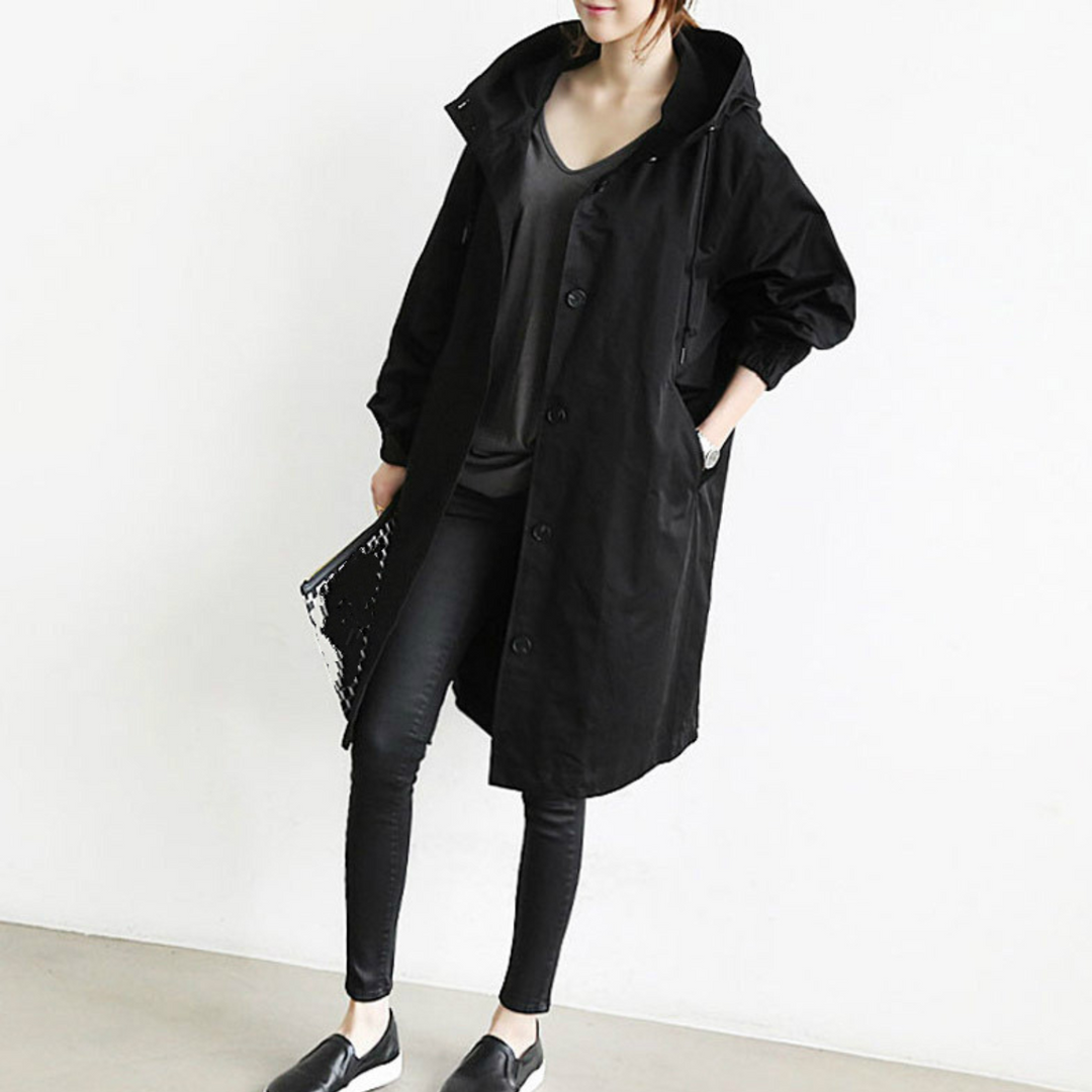 Sanne | Trench-coat Femme Coupe-Vent et Imperméable