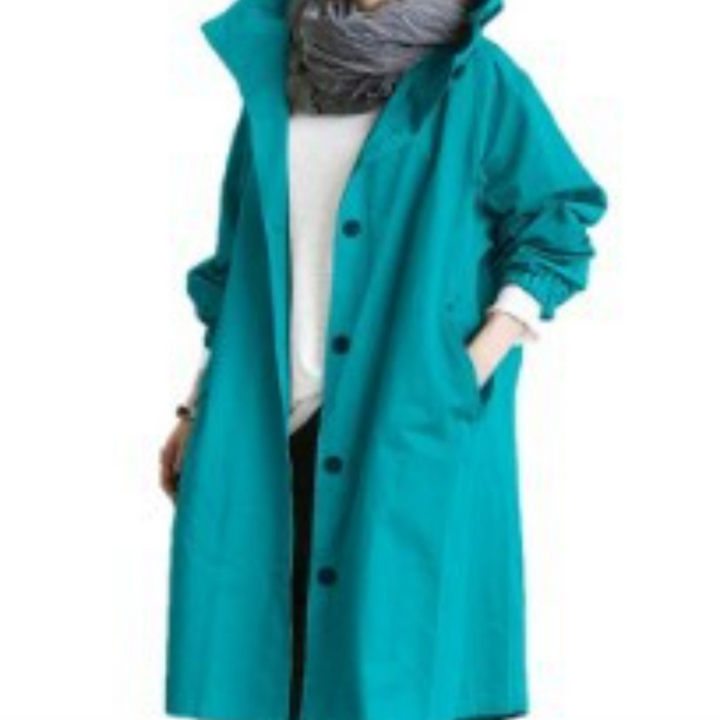 Sanne | Trench-coat Femme Coupe-Vent et Imperméable