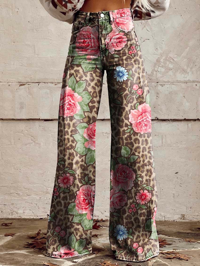 Ritan | Pantalon Large Coloré pour Femme