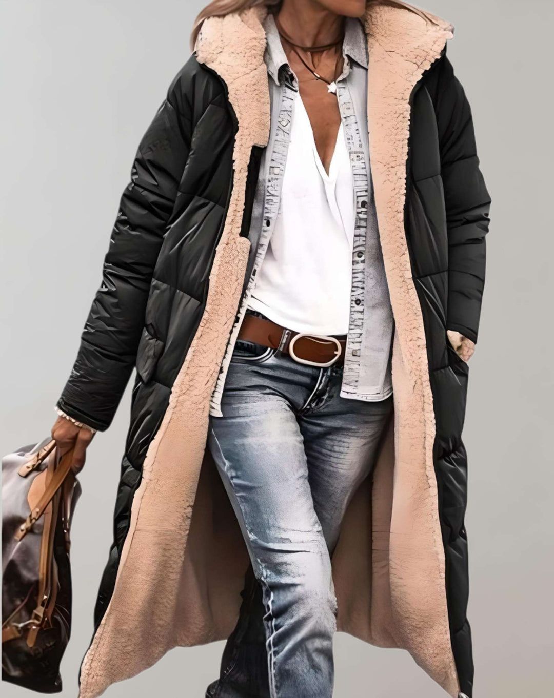 Silvia | Manteau Trench Chaud d'Hiver pour Femmes