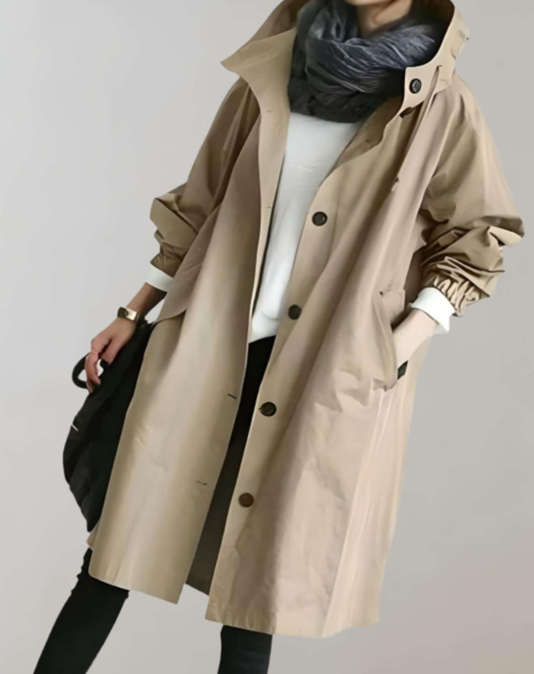 Darce | Imperméable et chaud trench-coat pour femmes