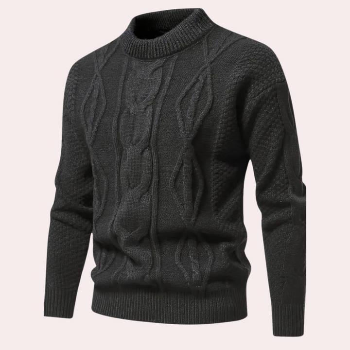 Torkel | Pull chaud en maille pour homme