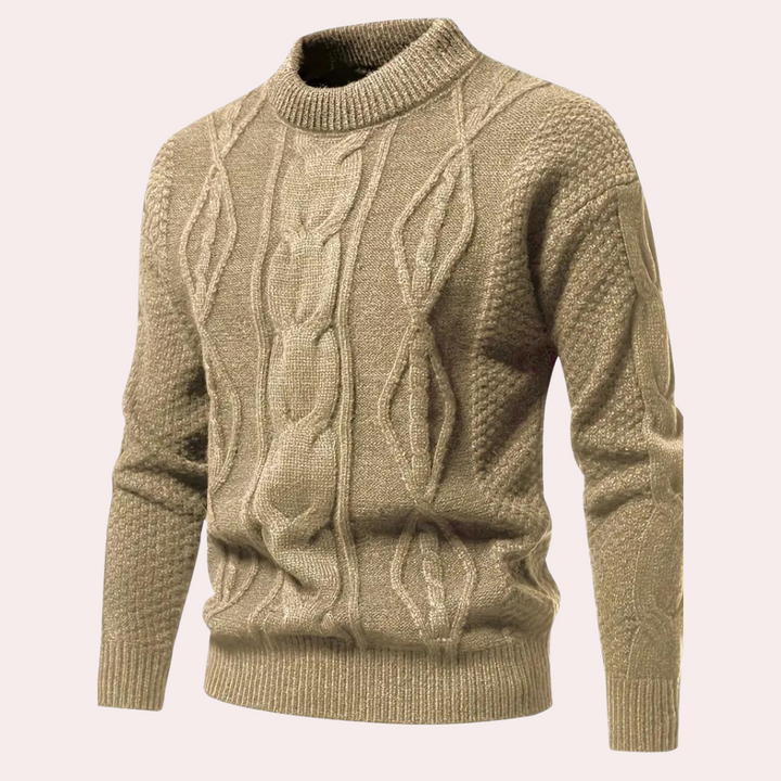 Torkel | Pull chaud en maille pour homme