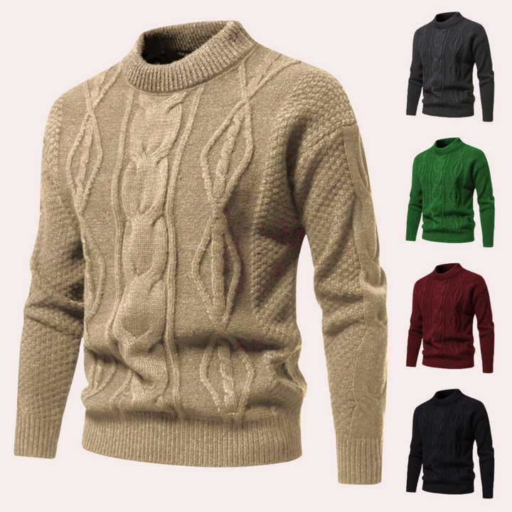 Torkel | Pull chaud en maille pour homme