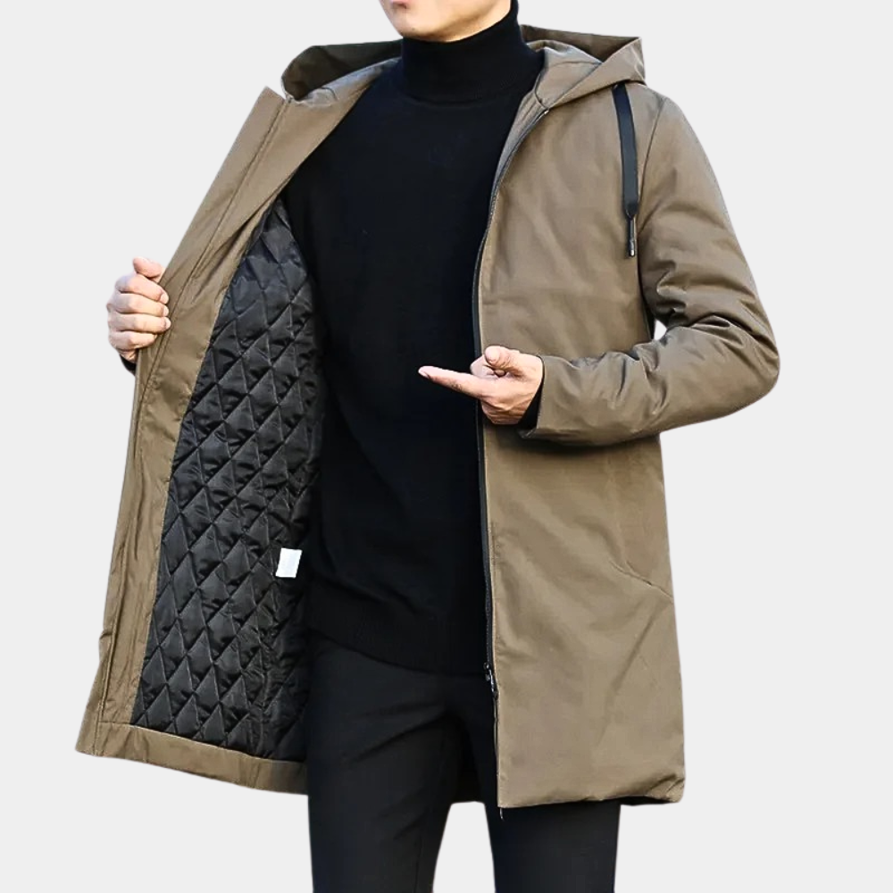 William | Veste d'Hiver Confortable avec Doublure Chaude pour Hommes