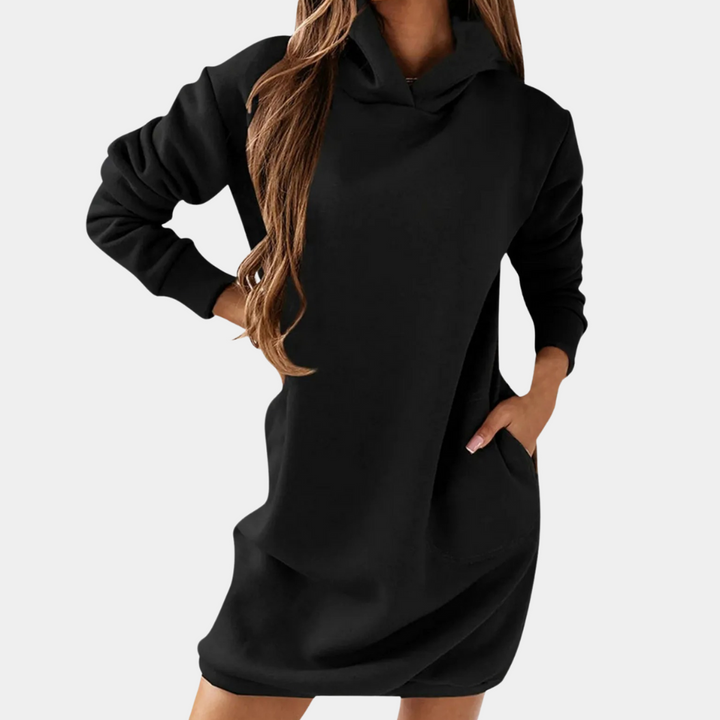 Harlee | Robe confortable pour femme avec capuche