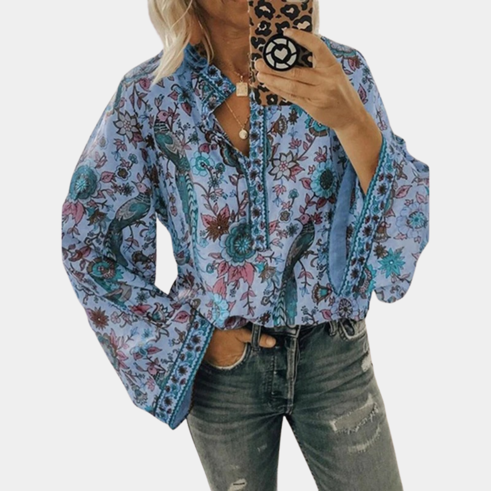 Cecily | Blouse à motif floral pour femmes