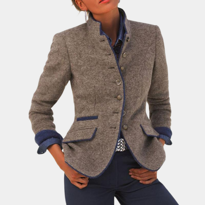 Cait | Blazer élégant à coupe structurée pour femmes