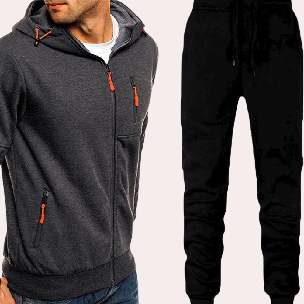 Flat | Ensemble Hoodie et Pantalon Décontracté pour Hommes