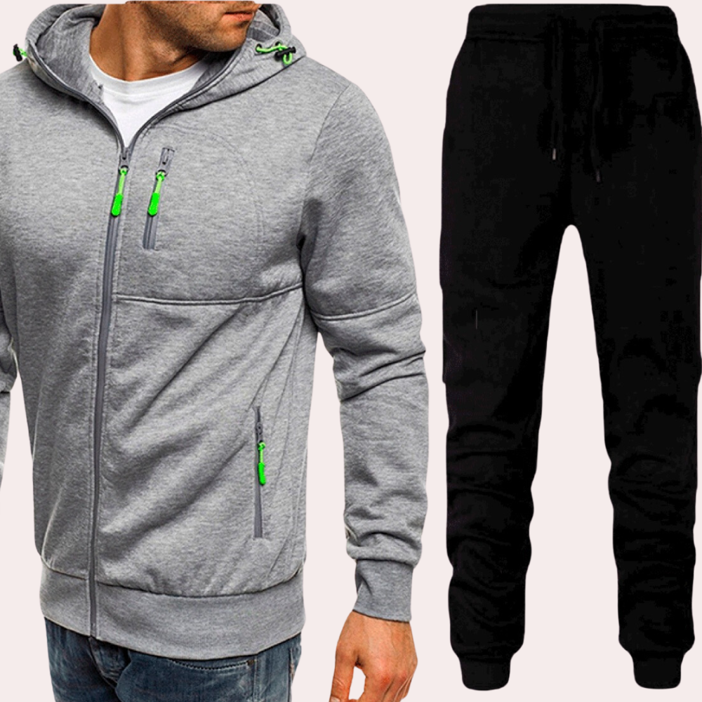 Flat | Ensemble Hoodie et Pantalon Décontracté pour Hommes