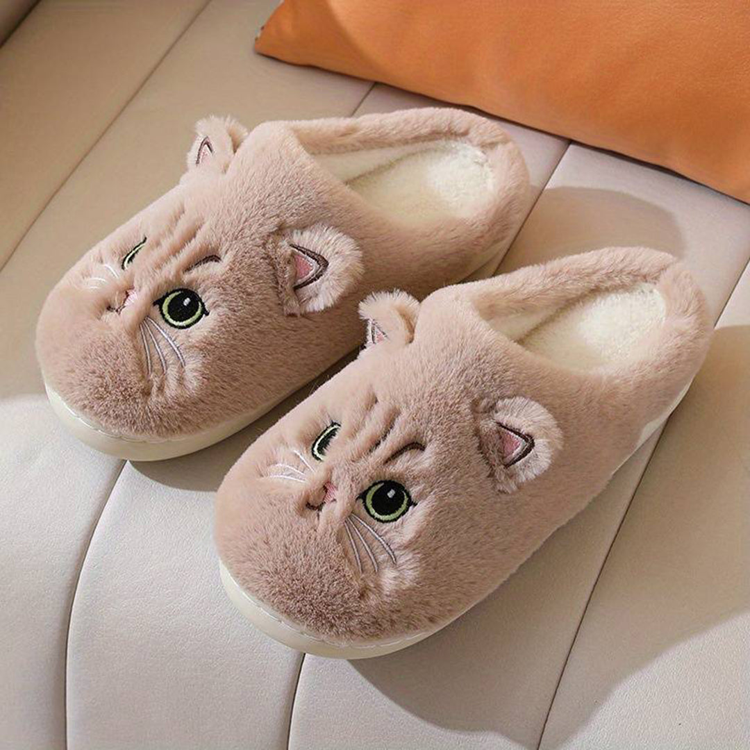 Romee | Chaussons pour chat avec matière douillette pour femmes