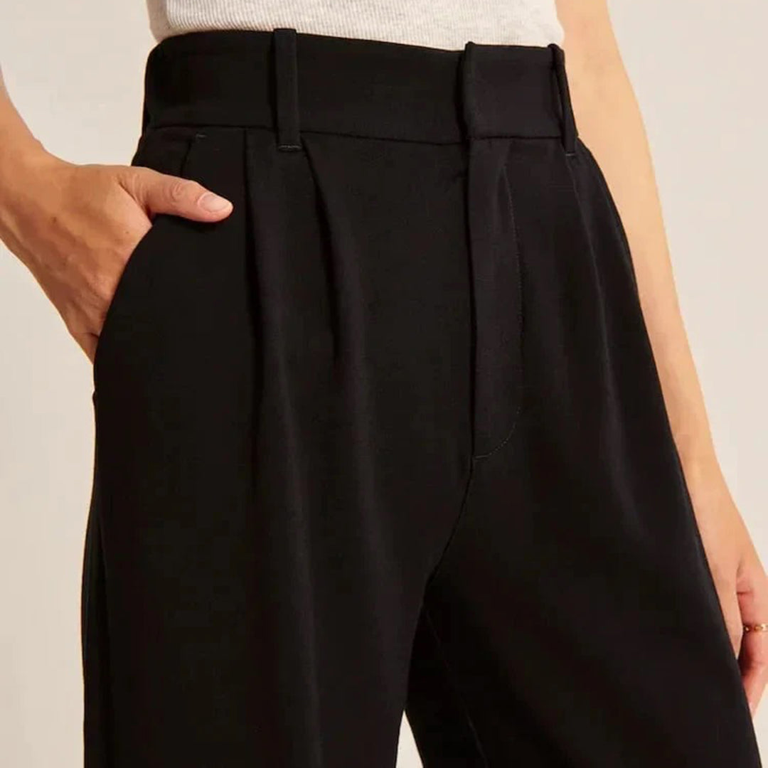 Tara | Pantalon Slim-Fit Taille Haute pour Femmes