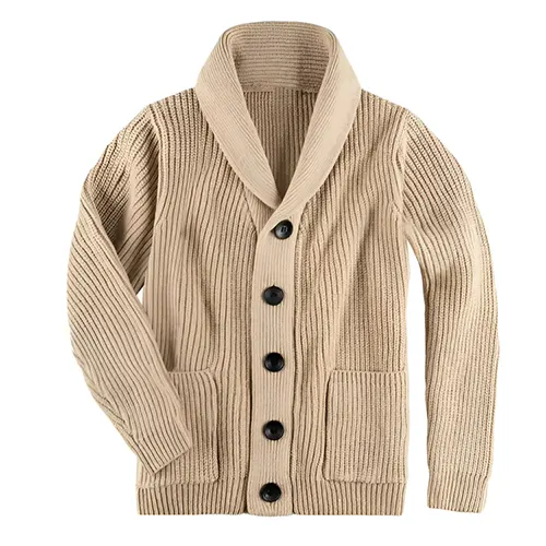 Dallas | Cardigan d'Hiver pour Hommes avec Boutons