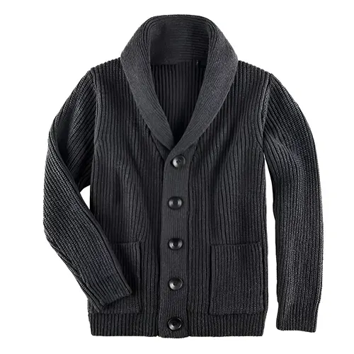 Dallas | Cardigan d'Hiver pour Hommes avec Boutons