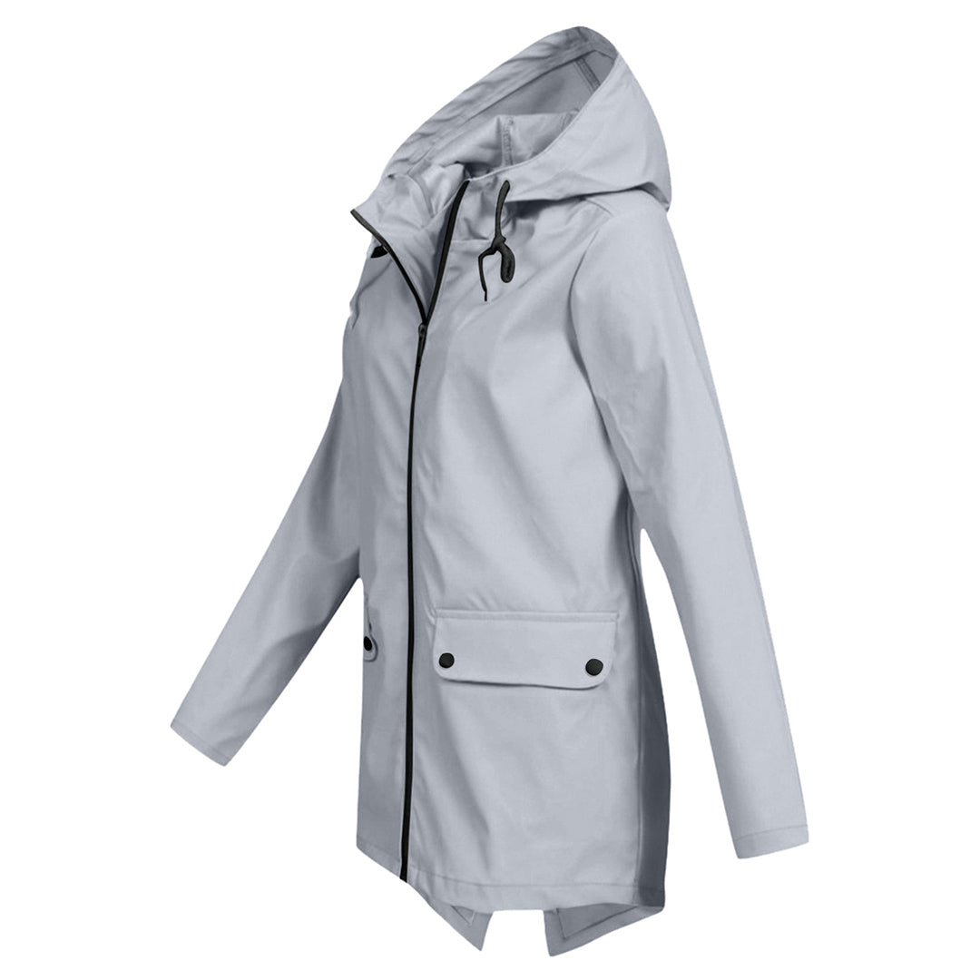 Lorena | Manteau de pluie moderne et élégant avec design transparent pour femme