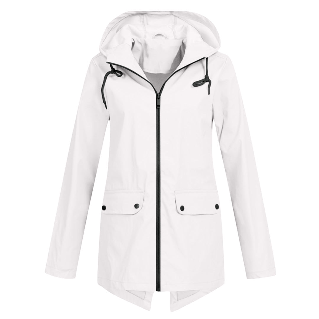 Lorena | Manteau de pluie moderne et élégant avec design transparent pour femme