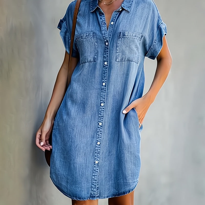 Delilah | Robe en denim