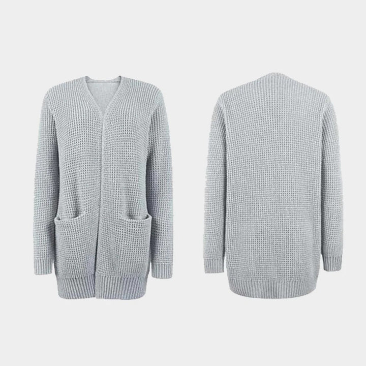 Sloane | Cardigan Tricoté avec Poches Fonctionnelles pour Femme