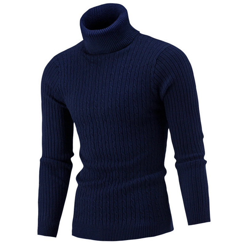 Klaus | Pull à col roulé en tricot exclusif pour hommes