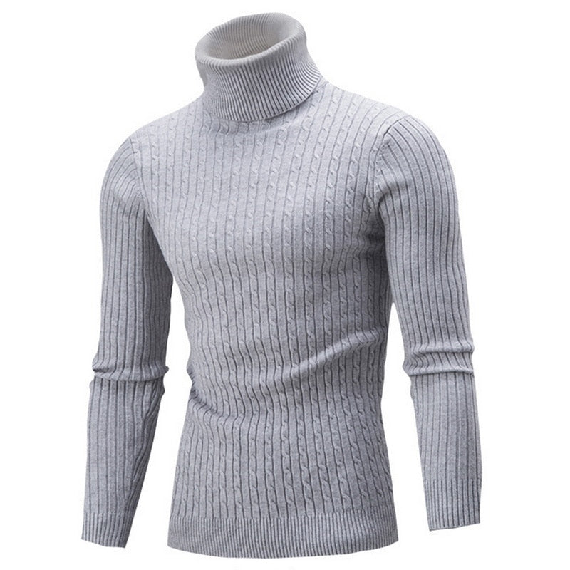 Klaus | Pull à col roulé en tricot exclusif pour hommes