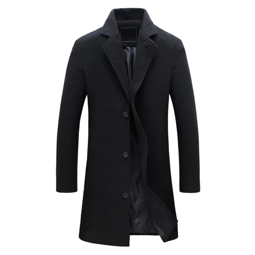 Brennan | Manteau Long d'Hiver pour Hommes, pour Chaleur et Style