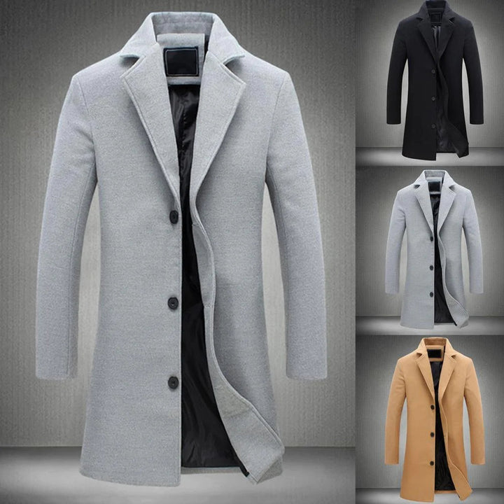 Brennan | Manteau Long d'Hiver pour Hommes, pour Chaleur et Style