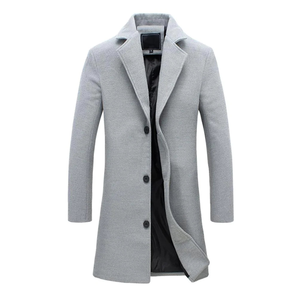 Brennan | Manteau Long d'Hiver pour Hommes, pour Chaleur et Style