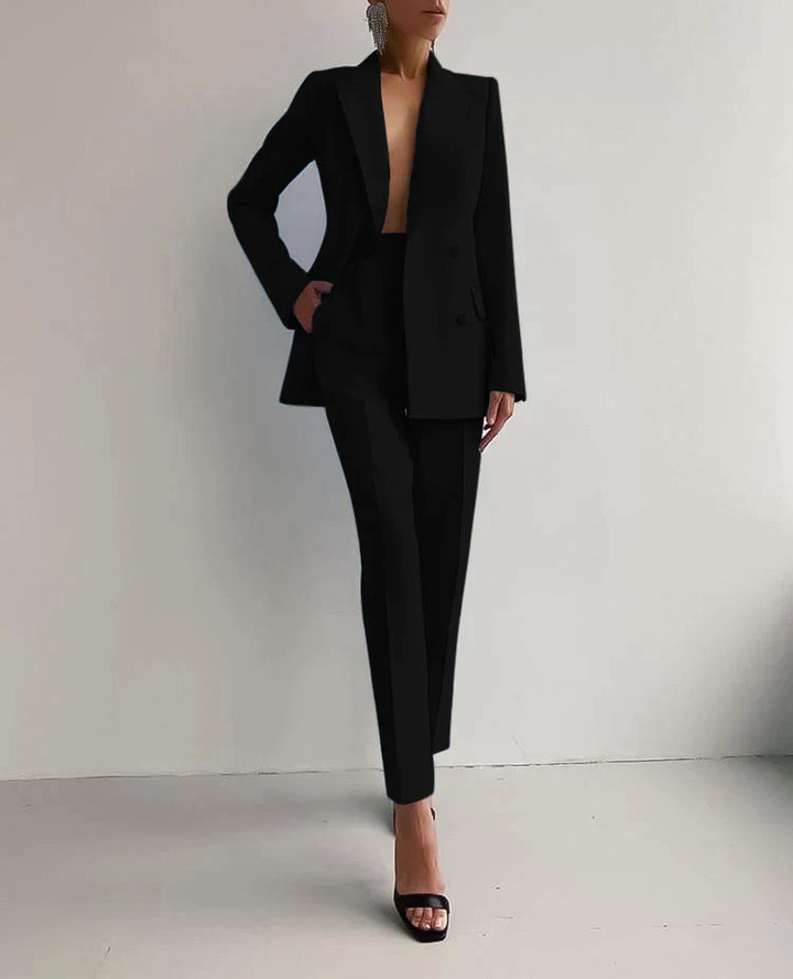 Lucienne | Ensemble blazer et pantalon pour femmes