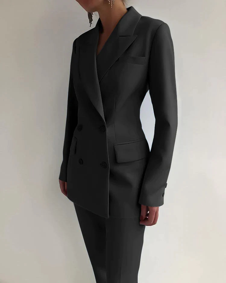 Lucienne | Ensemble blazer et pantalon pour femmes