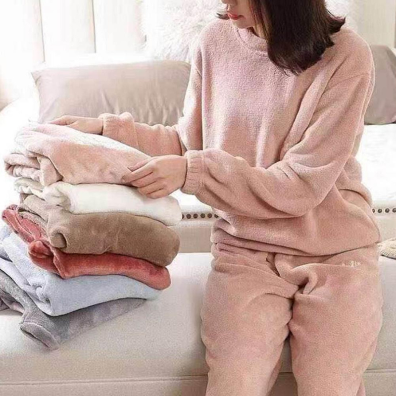 Liz | Ensemble de Pyjama Douillet en Peluche pour Femme