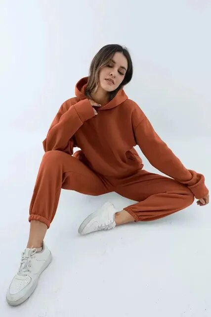 Eliette | Ensemble de hoodie et pantalon de jogging pour femme