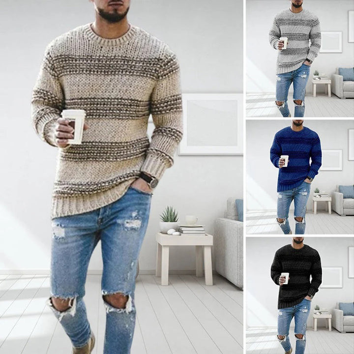 Dawson | Grosse maille pull norvégien pour hommes