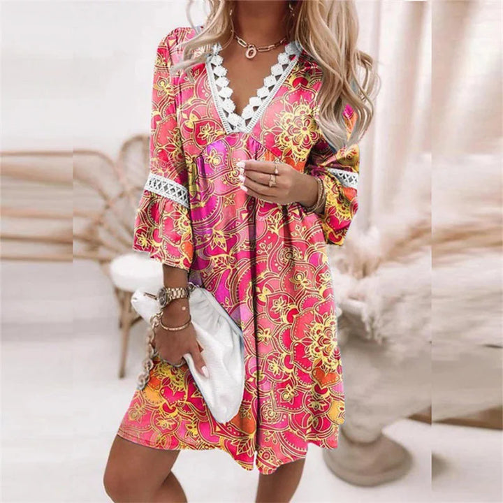 Olympe | Robe d'Été Breezy Blooms